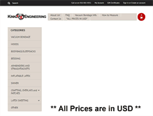 Tablet Screenshot of kinkengineering.com